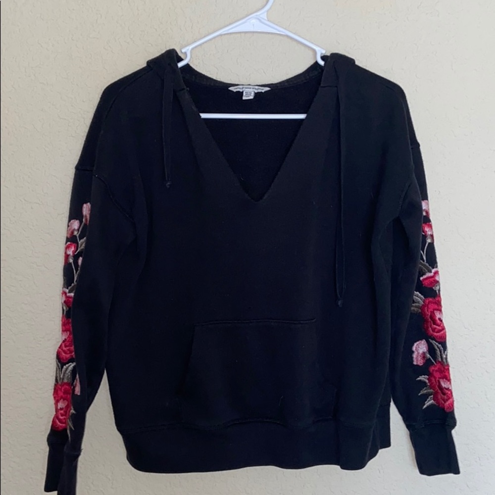 Black hoodie